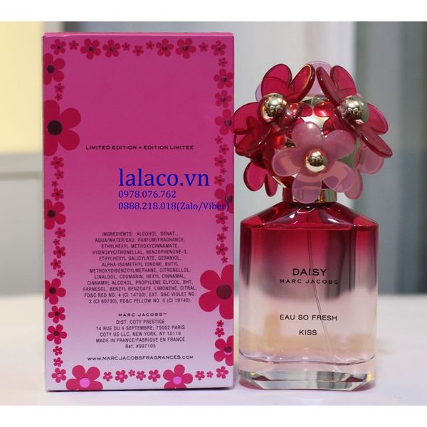 Nước hoa Nữ Daisy Eau So Fresh Kiss 75ml - Phiên bản giới hạn