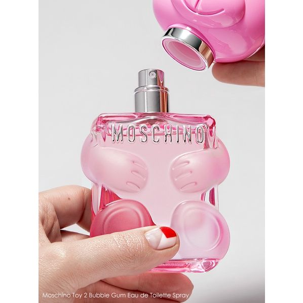 [Tester] Nước Hoa Nữ Moschino Toy 2 Bubble Gum 100ml - gấu hồng viên kẹo ngọt ngào