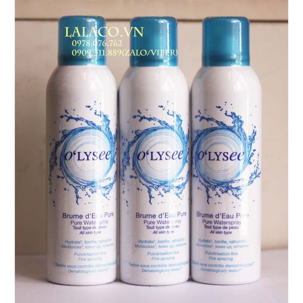 {150ml} Xịt Khoáng Dưỡng Da Olysee Pure Waterspary 150ml