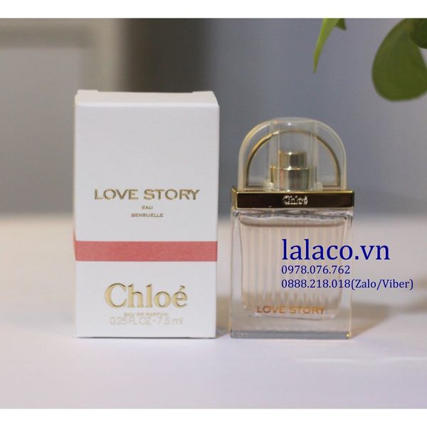 Nước hoa mini Chloe Love Story Eau Sensuelle 7.5ml