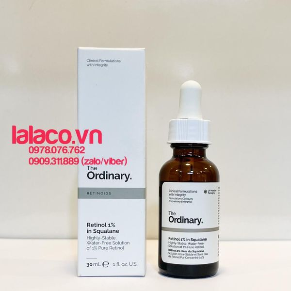 Tinh chất Retinol Squalane nồng độ 0.2% - 0.5% - 1% - The Ordinary