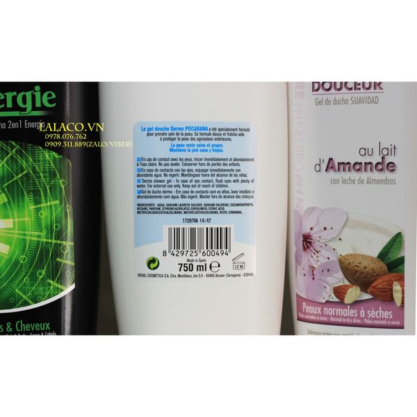 [ Sale ] Sữa tắm Pocabana 750ml Tây ban nha