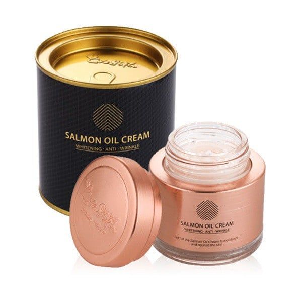 Kem cá hồi Salmon Oil Cream Cre8skin Hàn Quốc 80gr