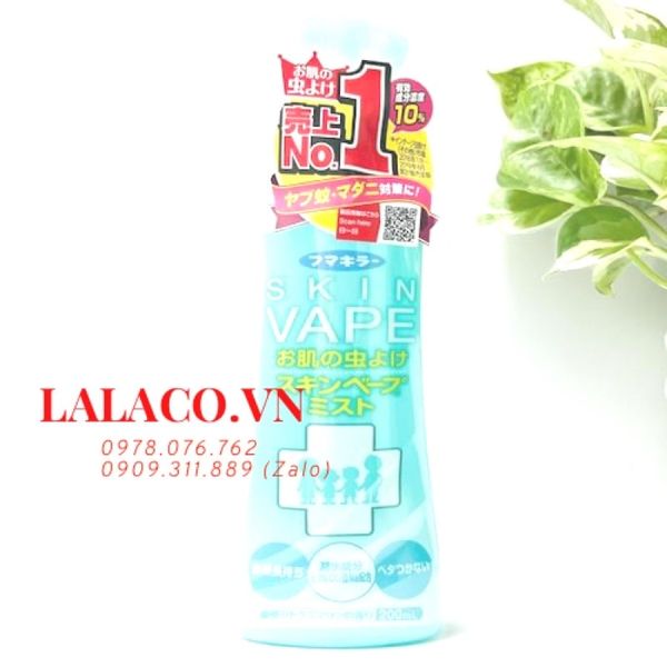 Xịt chống muỗi cho bé Skin Vape 200ml Nhật Bản