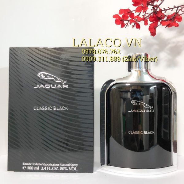 Nước hoa Nam Jaguar Classic Black 100ml - Hàng Pháp