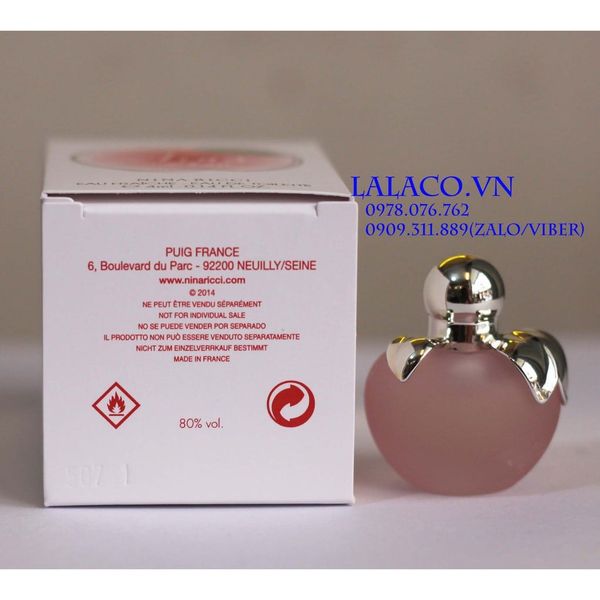Nước hoa Nữ mini Nina Nina L'eau 4ml