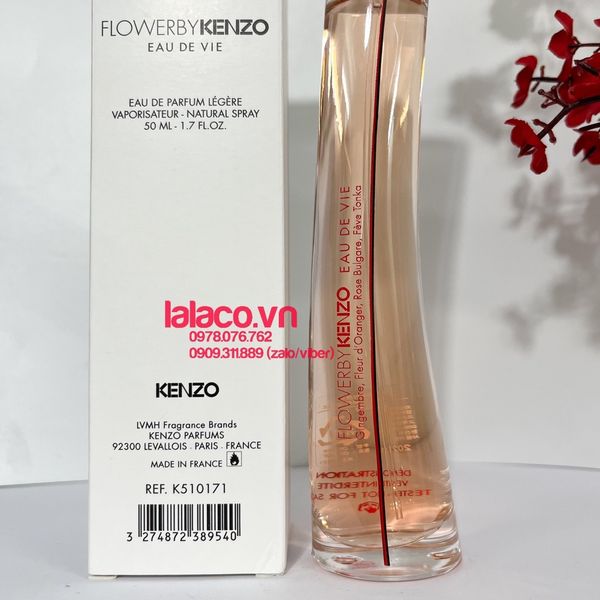 [Tester] Nước Hoa Kenzo Flower By Kenzo Eau De Vie Eau De Parfum 50ml