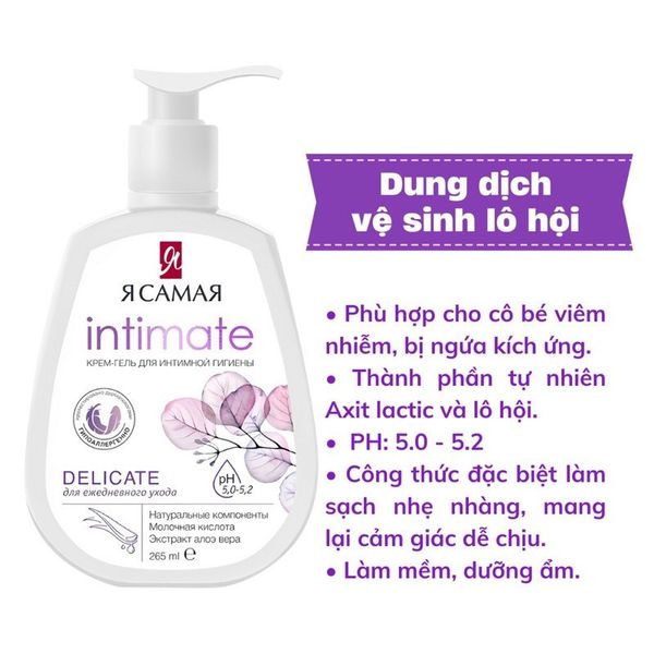 Dung Dịch Vệ Sinh Phụ Nữ Ya Samaya Intimate Làm Sạch Nhẹ Dịu Và Giảm Ngứa Hiệu Quả 265ml