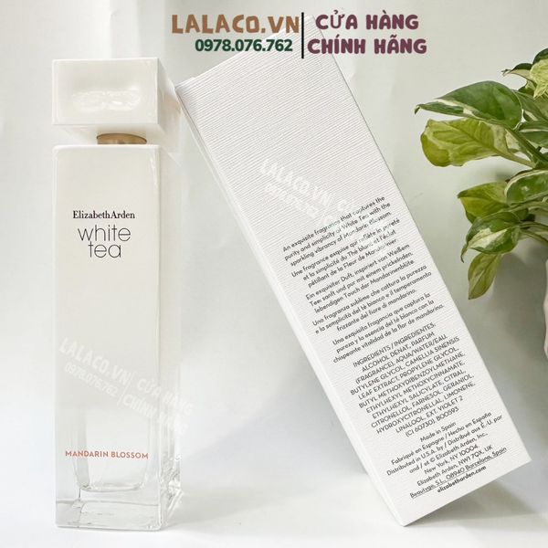 Nước Hoa Elizabeth Arden White Tea Mandarin Blossom EDT 100ml;Tươi Mát, Dịu Dàng