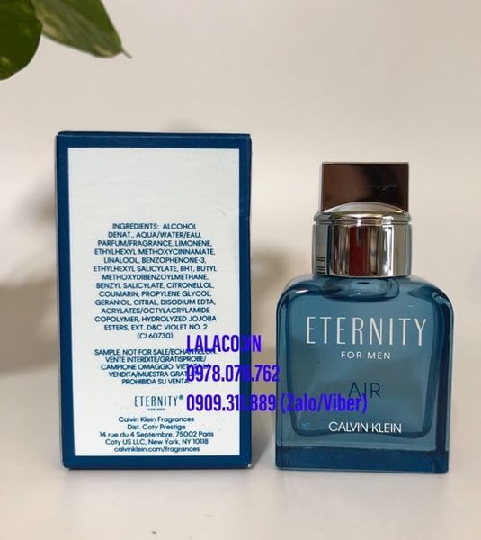 [Mini] Nước hoa Nam & Nữ Calvin Klein Eternity Air CK Eternity Air - tươi mát