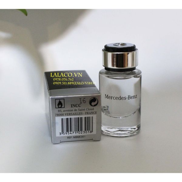 Nước hoa Mercedes Benz Eau De Toilette 7ml
