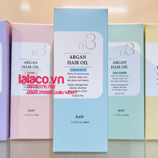 Tinh Dầu dưỡng tóc R3 Argan Hair Oil 100ml