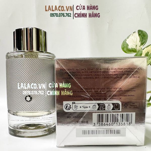 Nước hoa Nam Montblanc Explorer Platinum EDP 100ml - nguyên seal