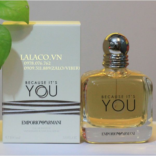 Nước hoa nữ Emporio Armani Because It’s you EDP 100ml
