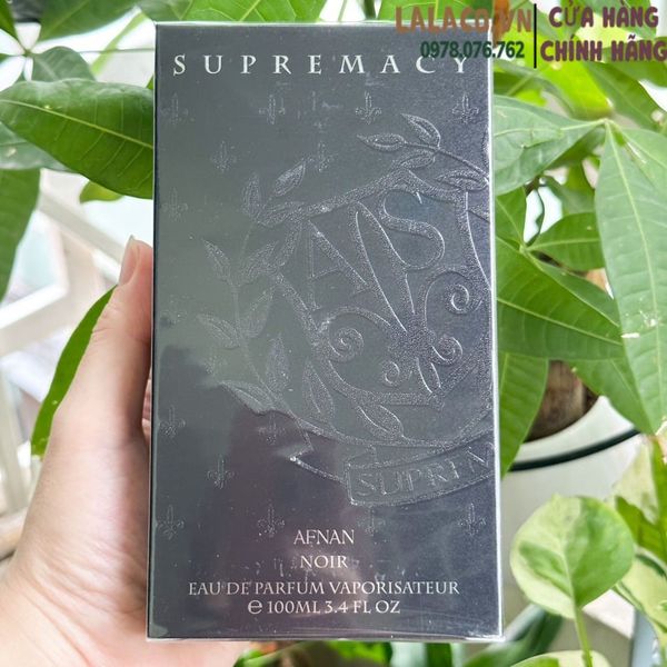 Nước Hoa Afnan Supremacy Noir Eau de Parfum 100ml; Tinh tế, Hấp dẫn, Cá tính