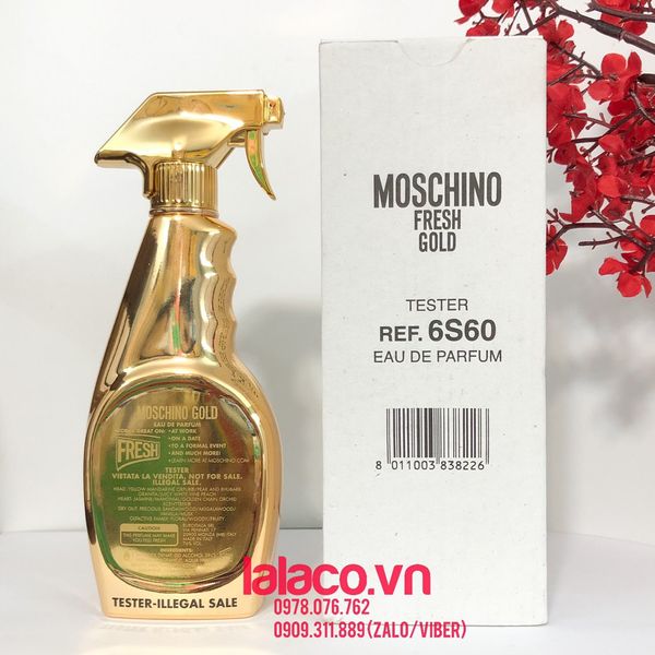 [Tester] Nước hoa MOSCHINO Gold Fresh Couture EDP 100ml