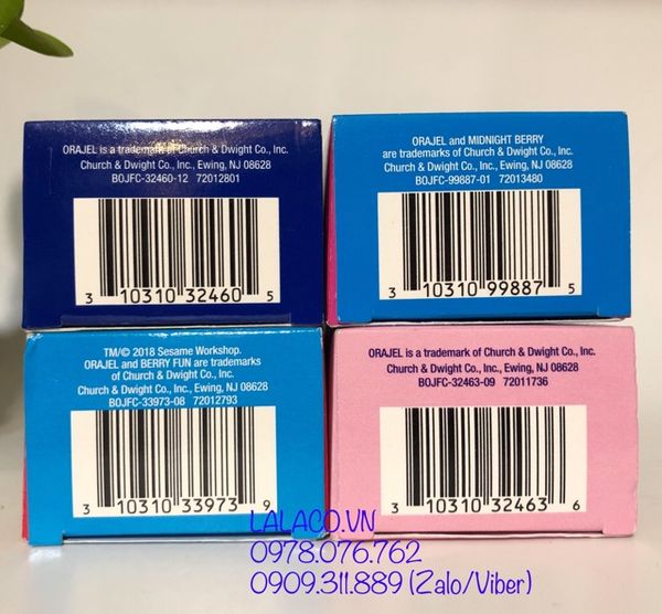 Kem Đánh Răng Nuốt Được Orajel Cho Bé 42.5g Mỹ