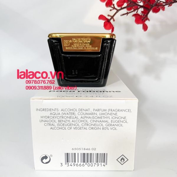 [Tester] Nước Hoa Nam Paco Rabanne One Million EDT 100ml