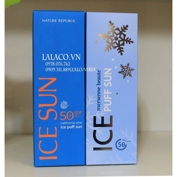 [MẪU MỚI MÀU XANH] Kem Chống Nắng Ice Sun Nature Republic SPF 50 PA+++