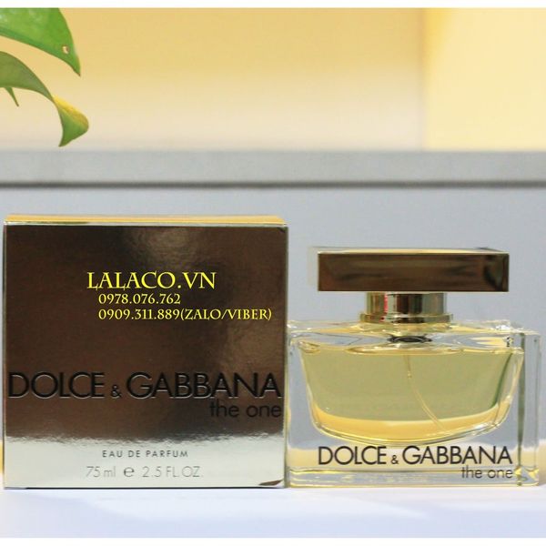 Nước Hoa Nữ Dolce & Gabbana The One EDP - Hàng Pháp