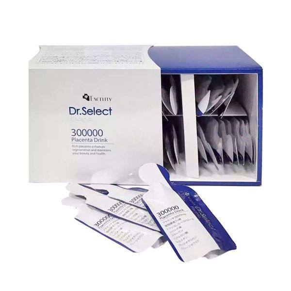[ Hộp 30 gói ] NHAU THAI LỢN DR SELECT PLACENTA 300000 mg Nhật Bản