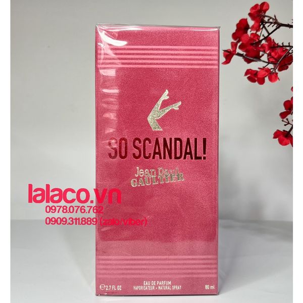 Nước hoa Nữ Jean Paul Gaultier So Scandal 80ml - Made in Spain