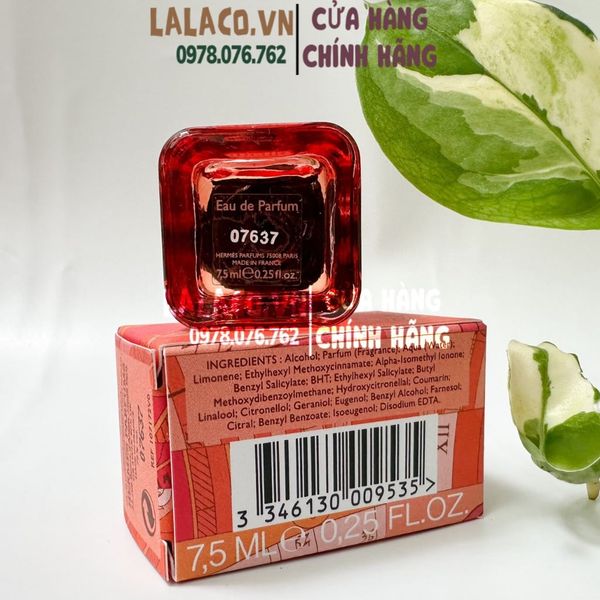 [Mini] Nước Hoa Nữ Twilly d'Hermes Eau Poivree EDP  7.5ml - Hàng Pháp; Sang trọng, Trẻ trung, Tinh tế