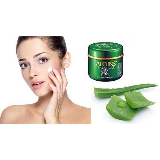 Kem Xanh Lô hội Aloins Eaude Cream Dưỡng Da Toàn Thân Hàng Nhật Bản