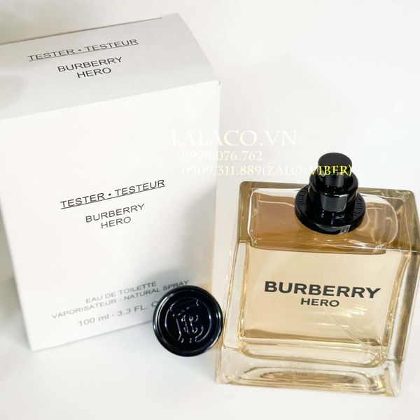 [Tester] Nước hoa Nam Burberry Hero EDT 100ml,  Nam tính, Mạnh mẽ, Tự do