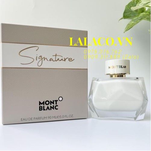 Nước Hoa Nữ MontBlanc Signature EDP For Women 90ml - phong cách Nữ tính, nhẹ nhàng, quyến rũ