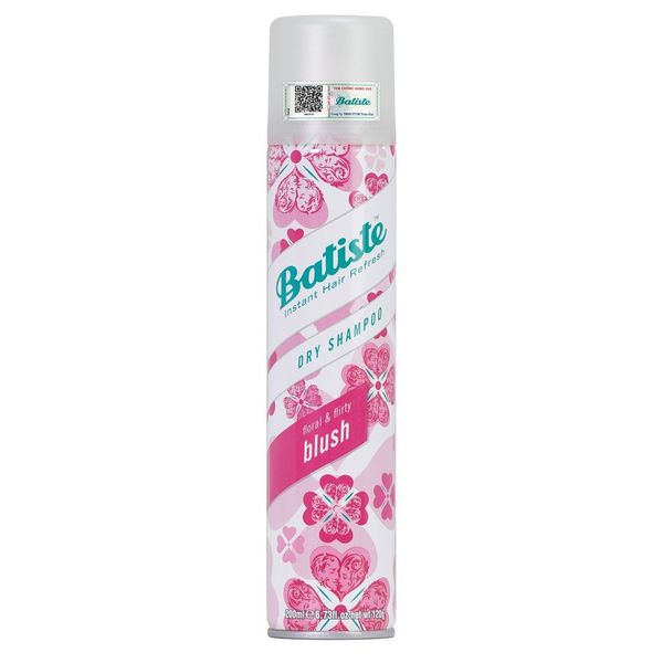 Dầu Gội Khô Batiste Dry Shampoo 200ml Hết Ngứa, Hết Bết Dính Tóc Bồng Bềnh Tức Thì