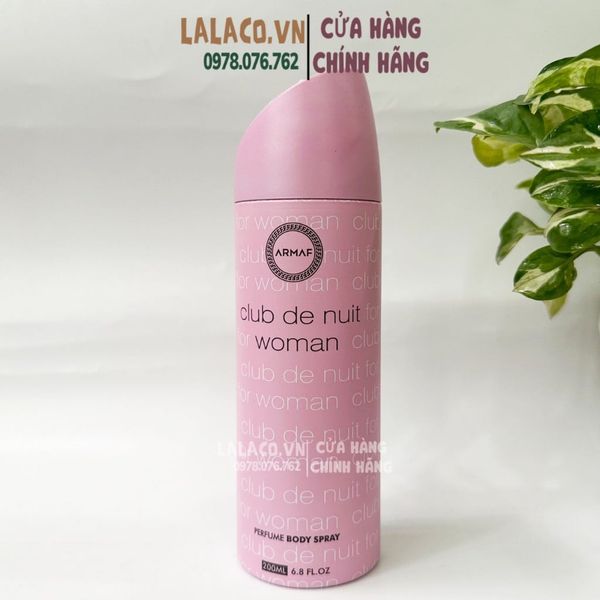 Lăn khử mùi , xịt thơm hương nước hoa quyến rũ ARMAF Club De Nuit Man / Women  cho Nam và Nữ