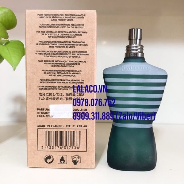 [Tester] Nước Hoa Nam Jean Paul Gaultier Le Male EDT 125ml