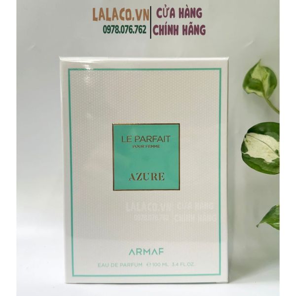 Nước Hoa Nữ Armaf Le Parfait Azure Pour Femme EDP 100ml; thanh mát như mùa hè trên bãi biển