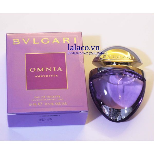 Nước hoa Nữ Bvlgari Omnia Amethyste EDT 15ml