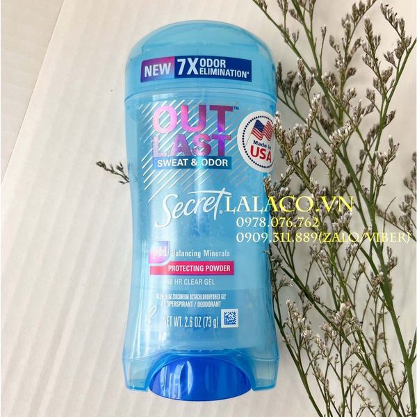Lăn Khử Mùi Secret Clear Gel Mỹ - 73g