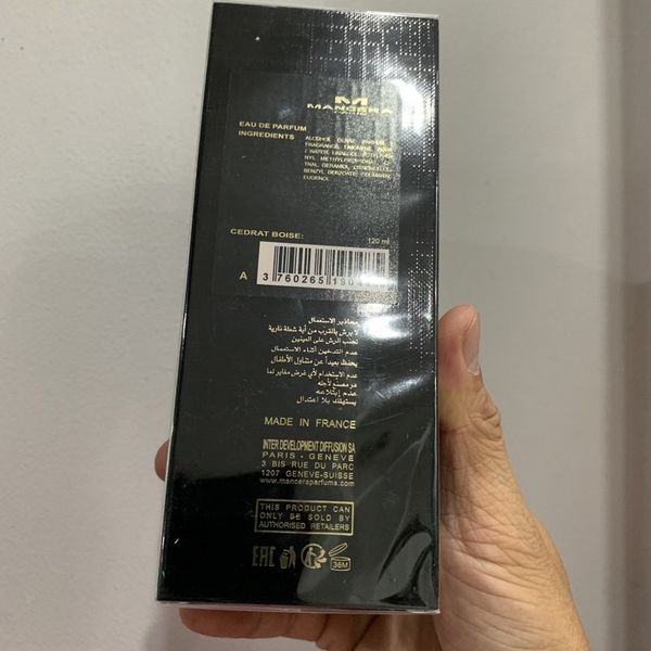 Nước hoa mancera cedrat boise edp 120ml