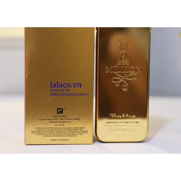 Nước Hoa Nam Paco Rabanne One Million EDT 100ml