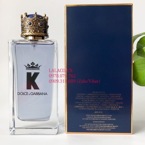 Nước hoa Nam Dolce & Gabbana D&G King EDT 100ml