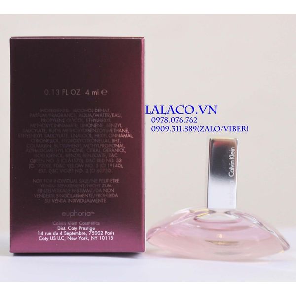 Nước hoa mini Calvin Klein Euphoria 4ml