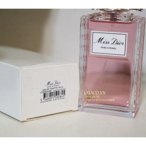 [Tester] Nước Hoa Miss Dior Rose N'Roses EDT 100ml