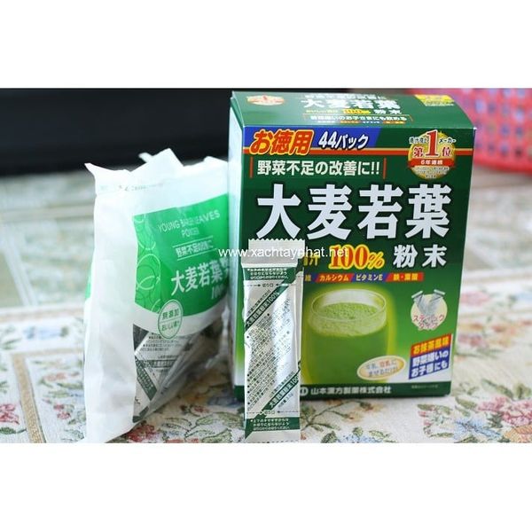 (Date 2026) Bột Lúa Non Vàng 46 gói Golden Barley Nhật Bản/ Bột lúa mạch non Grass Barley