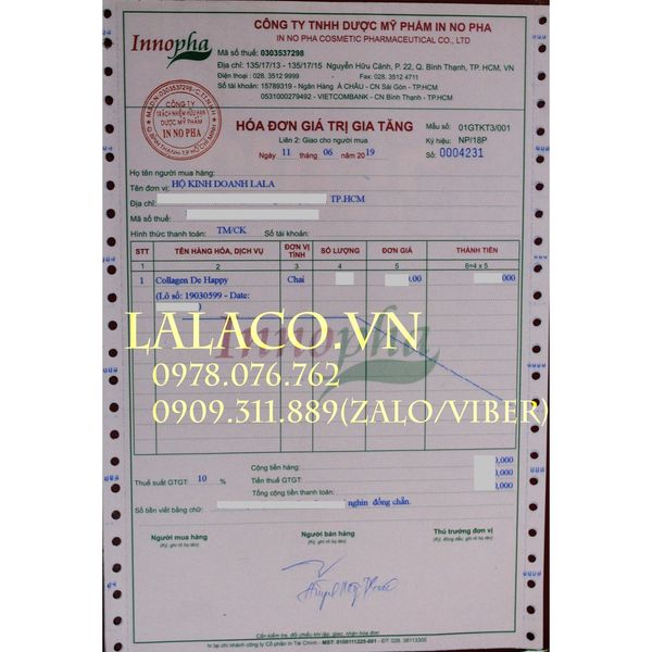 [ Xấu hộp - Hộp 10 lọ ] Nước uống Collagen De Happy 10000mg Nhật Bản