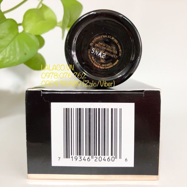 [ Rách seal ] Nước hoa Nữ Elizabeth Taylor White Diamonds Night 100ml