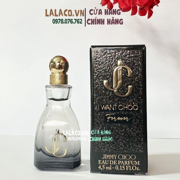 [Mini] Nước Hoa Nữ Jimmy Choo I Want Cho 4.5ml; hấp dẫn, nữ tính, sang trọng