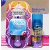 Bộ Kem + Dao cạo Gillette Venus Olay Violet Swirl 70g