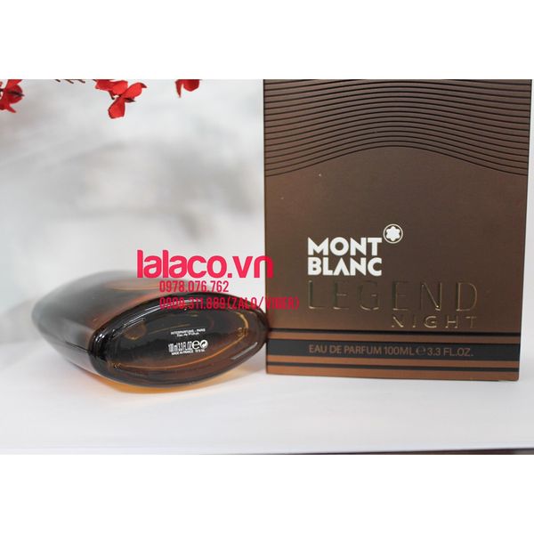 Nước Hoa Nam Montblanc Legend Night EDP 100nml