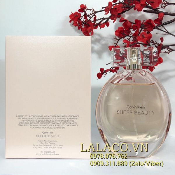 Nước Hoa Nữ Calvin Klein Sheer Beauty 100ml