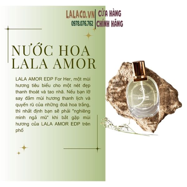 Nước Hoa Nữ LALA AMOR EDP 30ml