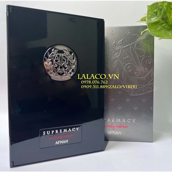 Nước Hoa Nam Afnan Supremacy Not Only Intense EDP - New Luxury Collection 100ml